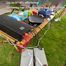 WZRELB 6000W DC to 120VAC 240VAC Split Phase Pure Sine Wave Inverter ,2*AC Hardwire Terminal,12KW Surge,High Efficiency up to 91.6%,Wired Remote
