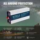 3000W Power Inverter 12V or 24VDC or 36VDC or 48VDC to 120VAC Pure Sine Wave Inverter SE3000W