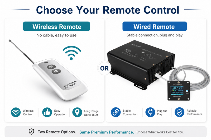 Ms2000 Inverter Remote Controller Why More People Want an Inverter with Remote Control?