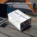 500W Power Inverter 12/24V DC to 110V 120V AC,1000W Peak Modified Sine Wave Car Inverter RBX500
