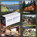 800W Power Inverter 12/24V DC to 110V 120V AC,1600W Peak Modified Sine Wave Car Inverter RBX800W