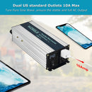 1200W Power Inverter 24VDC or 36VDC or 48VDC to 120VAC Pure Sine Wave Inverter SE1200W