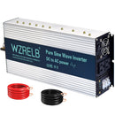 2500W DC to AC Pure Sine Wave Inverter Aluminum Shell SE2500