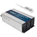 1800W Pure Sine Wave Inverter 48VDC to 120VAC with Wireless Remote SEVC1800W48VRC