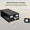 WZRELB 6000W DC to 120VAC 240VAC Split Phase Pure Sine Wave Inverter ,2*AC Hardwire Terminal,12KW Surge,High Efficiency up to 91.6%,Wired Remote