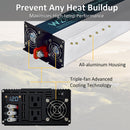 2500W Power Inverter 12V or 24VDC or 36VDC or 48VDC to 120VAC Pure Sine Wave Inverter SE2500W