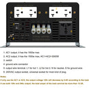 WZRELB 3000W DC to 120VAC 240VAC Split Phase Pure Sine Wave Inverter with Wired Remote