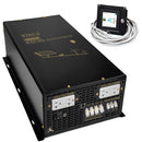WZRELB 10000W DC to 120VAC 240VAC Split Phase Pure Sine Wave Inverter with Wired Remote