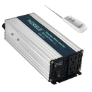 500W Pure Sine Wave Inverter 24VDC to 120VAC with Wireless Remote SEVC50024RC