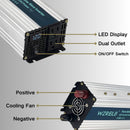 1200W Power Inverter 12V/24/36V/48VDC to 120VAC Pure Sine Wave Inverter SE1200W