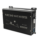 6000W Pure Sine Wave Inverter 12/24/36/48VDC to 110V/120VAC Power Converter for Car RV Solar Backup RBN6000