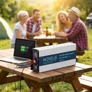 4000W Pure Sine Wave Inverter with Wireless Remote 12/24/36/48VDC to 120VAC SE4000RC-US
