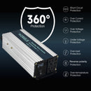 1000W Pure Sine Wave Inverter 12/24/36/48VDC to 120VAC SE1000-US