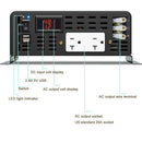 U5 1000W-5000W 60V/72V/96V/110V DC High-Input Pure Sine Wave Inverter with Wired Remote