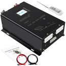 WZRELB 4000W DC to 120VAC 240VAC Split Phase Pure Sine Wave Inverter with Wireless Remote