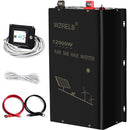 WZRELB 12000W DC to 120VAC 240VAC Split Phase Pure Sine Wave Inverter with a wired remote