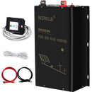 WZRELB 9000W DC to 120VAC 240VAC Split Phase Pure Sine Wave Inverter with Wired Remote