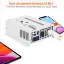 1000W Power Inverter 12VDC or 24VDC to 120VAC Pure Sine Wave Inverter WRBP1000W
