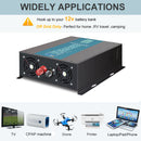 1000W Power Inverter 12VDC,24VDC or 48VDC to 120VAC Pure Sine Wave Inverter RBP1000W With Wireless Remote