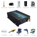 5000W Power Inverter 12VDC,24VDC or 48VDC to 120VAC Pure Sine Wave Inverter RBP5000W