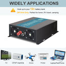 1500W Power Inverter 12VDC,24VDC or 48VDC to 120VAC Pure Sine Wave Inverter RBP1500W
