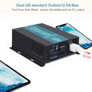 1500W Power Inverter 12VDC,24VDC or 48VDC to 120VAC Pure Sine Wave Inverter RBP1500W With Wireless Remote