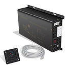 3000W Power Inverter 12VDC,24VDC or 48VDC to 120VAC Pure Sine Wave Inverter RBU53000W with a Wired Remote Control