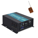 1000W Power Inverter 12VDC,24VDC or 48VDC to 120VAC Pure Sine Wave Inverter RBP1000W With Wireless Remote