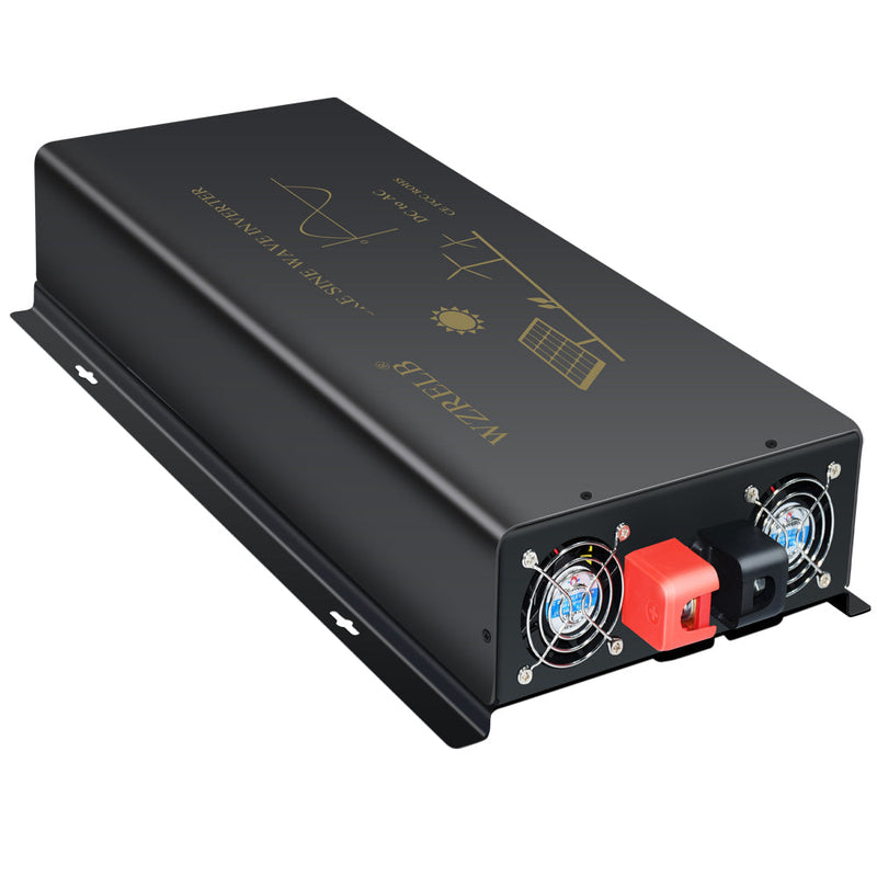 5000W Power Inverter 12VDC,24VDC or 48VDC to 120VAC Pure Sine Wave ...