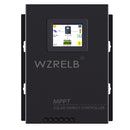 WZRELB New 60A MPPT Solar Charge Controller 12V/24V/48 Auto, 18V/36V Manual Max PV 170V,LCD Full Touch Screen Design