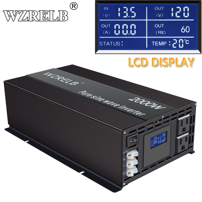 2000W Pure Sine Wave  Solar Power Inverter (LCD2000W)