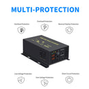 500W Power Inverter 12VDCor 24VDC to 120VAC Pure Sine Wave Inverter RBP500WRD