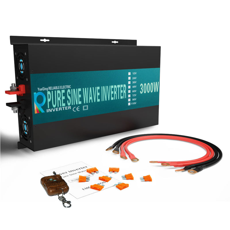 3000W Pure Sine Wave  Solar Power Inverter with Wireless Remote