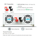 2500W DC to AC Pure Sine Wave Inverter White Iron Shell RBP2500