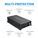 3500W Power Inverter Pure Sine Wave Inverter with Wired Remote Control Switch Digital LED Display  RV Solar Power Converter