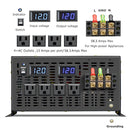 7000W Pure Sine Wave Inverter with a Wireless Remote