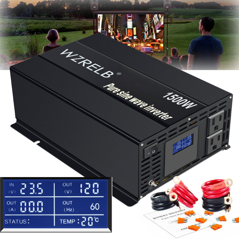 1500W Pure Sine Wave  Solar Power Inverter (LCD1500W)