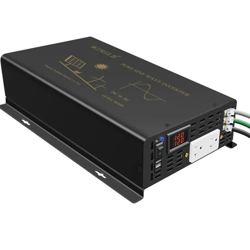 5000W Heavy Duty Pure Sine Wave Power Inverter DC to AC