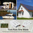 3000W Power Inverter 12VDC,24VDC or 48VDC to 120VAC Pure Sine Wave Inverter WRBP3000W