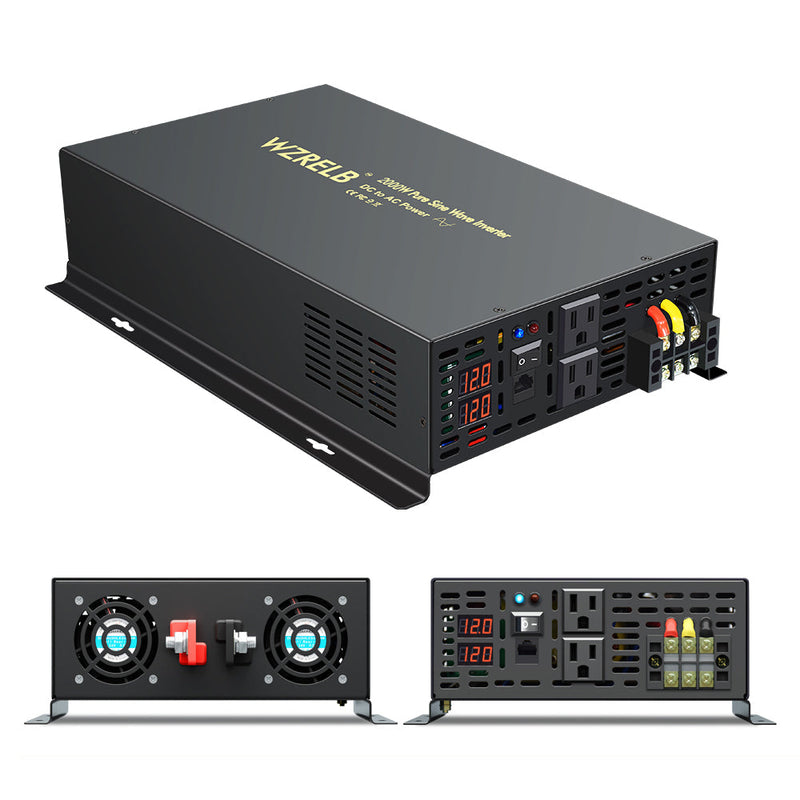 2000W Pure Sine Wave Sloar Inverter with a Wired Remote