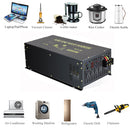 8000W Power Inverter 12VDC,24VDC or 48VDC to 120VAC Pure Sine Wave Inverter RBH8000W With Wired Remote