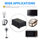 800W Power Inverter 12VDCor 24VDC to 120VAC Pure Sine Wave Inverter RBP800WRD