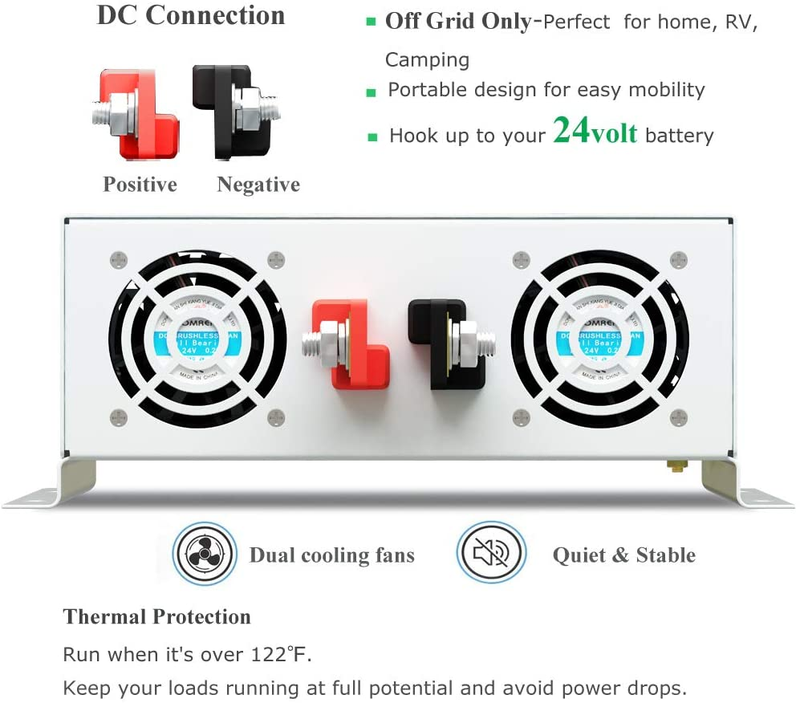 5000W Pure Sine Wave Solar Inverter (RBP 5000W)