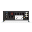 2000W Power Inverter 12VDC,24VDC or 48VDC to 120VAC Pure Sine Wave Inverter RBU52000W with a Wireless Remote Control