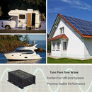 800W Power Inverter 12VDCor 24VDC to 120VAC Pure Sine Wave Inverter RBP800WRD